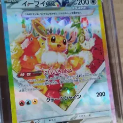Pokemon Japanese Sv8a Terastal Fest ex Eevee ex 224/187 SAR Holo CGC 10 2024 - Image 5