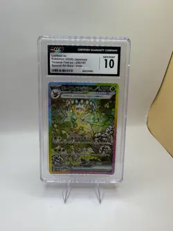 Leafeon ex SAR 200/187 CGC 10 Terastal Fest ex Pokemon Japanese MINT - Image 1