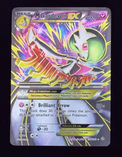 (NM) M Gardevoir EX (Full Art) 156/160 XY - Primal Clash Holo Pokemon TCG - Image 2