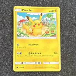 The Pokemon Company Pokemon TCG Pikachu Sun & Moon 30/111 Regular Basic 60 HP - Image 1