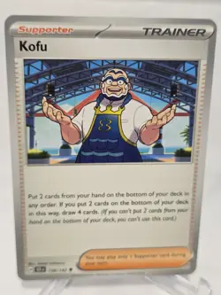 4 X KOFU 138/142 - POKEMON - UNCOMMON - STELLAR CROWN - Image 1