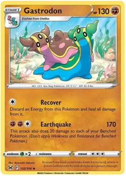 Gastrodon 102/196 Common Lost Origin Pokemon - Image 1