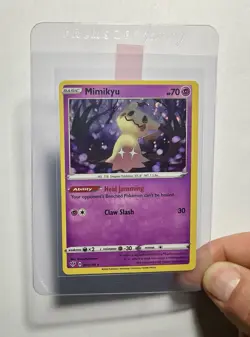 Mimikyu 081/189 (NM) Cosmos Holo Sword & Shield: Black Star Promo 2020 Pokemon - Image 3