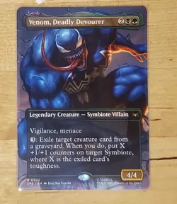 Venom, Deadly Devourer Borderless MTG SPE Nm/M *ON HAND* - Image 1