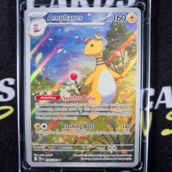Pokemon TCG ENG Ampharos Illustration Rare (IR) Chaos Rising 090/086 - Image 1