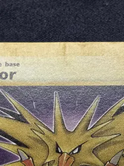 Zapdos (Elector) 30/62 1st Edition Non Holo Rare Fossil FRENCH WOTC Pokemon TCG - Image 3