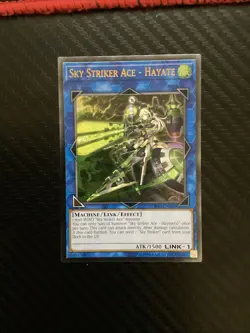 Yugioh! Sky Striker Ace - Hayate - OP10-EN002 - Ultimate Rare - Unlimited Editio - Image 1