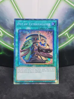 Yugioh Pot Of Extravagance RA01-EN059 Collector's Rare 1st Edition NM - Image 1