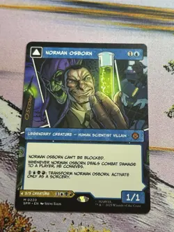Norman Osborn // Green Goblin SPM NM MTG - Image 1