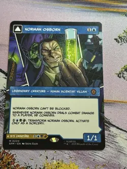 Norman Osborn // Green Goblin SPM NM MTG - Image 2