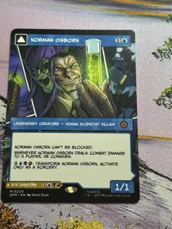 Norman Osborn // Green Goblin SPM NM MTG - Image 3