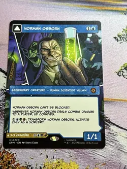 Norman Osborn // Green Goblin SPM NM MTG - Image 4