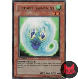 Yugioh Lifeforce Harmonizer CRMS-EN026 Ultra Rare 1st Edition NM - Image 1