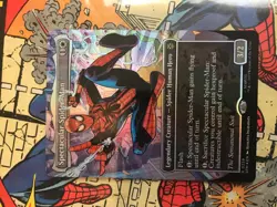 MTG: Marvel's Spider-Man Foil: Spectacular Spider-Man 0240 Borderless Textured - Image 1