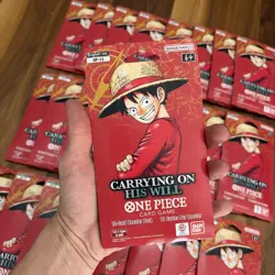 One Piece TCG OP-13 Carrying On His Will Sleeved Booster Pack Lot of 25 English - Image 5