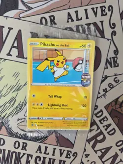 Pokemon Pikachu TCG Promo Card On the Ball, UK Exclusive, Sealed 001/005 - Image 1