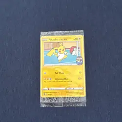 Pokemon TCG - Pikachu On The Ball - UK Exclusive 001/005 Promo Card - Sealed - 1 - Image 1