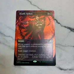 Deadly Rollick (Borderless) Commander Masters Foil - Image 2