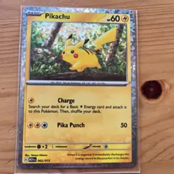 PIKACHU 002/015 Holo Promo MCDONALD'S PROMOS 2024 Pokemon Near Mint - Image 1