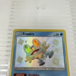 Froakie SV11/SV94 Shiny Rare Hidden Fates Shiny Vault Pokemon Holo Near Mint - Image 2