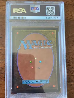 MTG Badlands Unlimited PSA 10 Graded Dual Land - Image 2