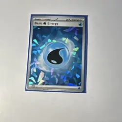 The Pokemon Company Basic Water Energy 011 SV Energies Cracked Ice Holo Eng - Image 3