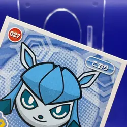 Glaceon Pokemon Battle TROZE Seal Sticker Game Japanese Nintendo Vintage - Image 4
