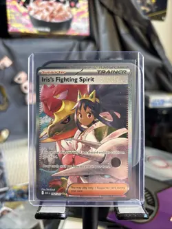 IRIS'S FIGHTING SPIRIT 292/217 ASCENDED HEROES POKEMON HOLO NM - Image 1