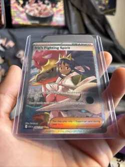 IRIS'S FIGHTING SPIRIT 292/217 ASCENDED HEROES POKEMON HOLO NM - Image 4