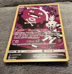 Pokemon Koffing Holo Secret Rare TCG Card Cosmic Eclipse 243/236 NM - Image 3
