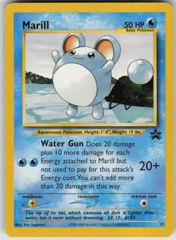 Pokemon TCG Marill Promo WoTC Promo 29/53 - Image 1
