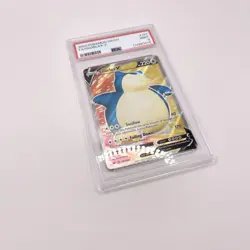 Pokemon TCG Snorlax V 197/202 PSA 9 Mint Full Art Sword Shield Base - Image 3