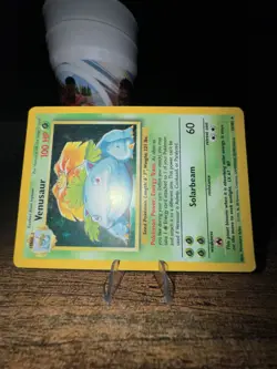 Wizards of the Coast Venusaur Base Set 15/102 Holo Rare 1999 100 HP Arita - Image 3
