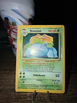 Wizards of the Coast Venusaur Base Set 15/102 Holo Rare 1999 100 HP Arita - Image 5
