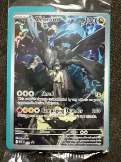 N's Zekrom 031 Promo - MEP EN Ascended Heroes Pokemon ETB - SEALED - Image 1