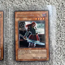 Yugioh Getsu Fuhma IOC-089 & Sasuke Samurai #3 IOC-011 1st Edition NM - Image 3