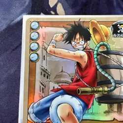 One Piece Carddass Luffy SBC01 Return from Hell Rare 2002 - Image 2