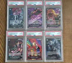 PSA 10 The Five Elders Alt Art (NOT RED TEXT)- Sequential Set One Piece TCG - Image 1