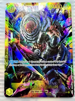 Charlotte Katakuri SEC OP03-123 - One Piece TCG English Card Near Mint - Image 1