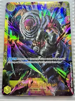 Charlotte Katakuri SEC OP03-123 - One Piece TCG English Card Near Mint - Image 2