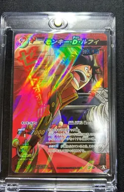 One Piece Miraclev Battle Carddass Luffy Promo Rare Jump Festa - Image 1
