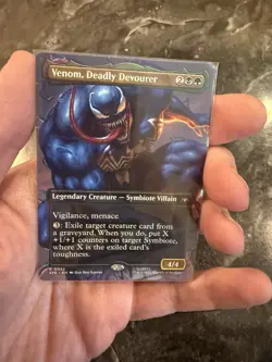 Venom, Deadly Devourer Borderless MTG SPE Nm/M - Image 1