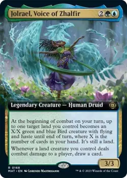 Jolrael, Voice of Zhalfir (Extended Art) - Near Mint MTG - Image 1