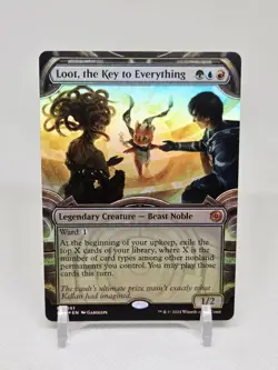 Loot The Key to Everything (Showcase) - Outlaws of Thunder Junction FOIL NM MTG - Image 1