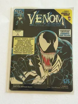 Venom Lethal Protector 0233 Mtg Foil Borderless - Image 1