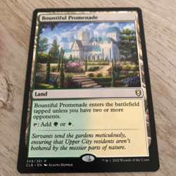 MTG Bountiful Promenade Commander Legends: Battle for Baldur's Gate set NM - Image 1