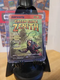 MTG Green Sun's Zenith (Full Art ) Edge Of Eternities - Image 1
