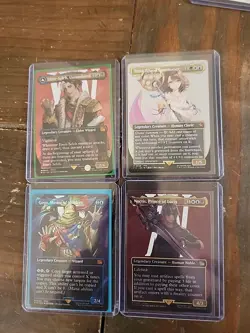 MTG Magic Gathering Final Fantasy Lot Gogo Emet Selch Noctis Surge Foil - Image 1