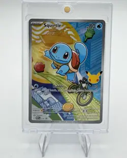 Squirtle 039 MEP Black Star Promo-1st Partner Illustration-30th Anniversary NM/M - Image 1