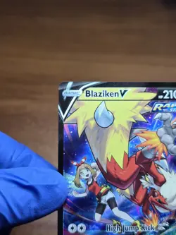 Pokemon TCG SWSH12: Silver Tempest #TG14/TG30 Blaziken V NM - Image 2